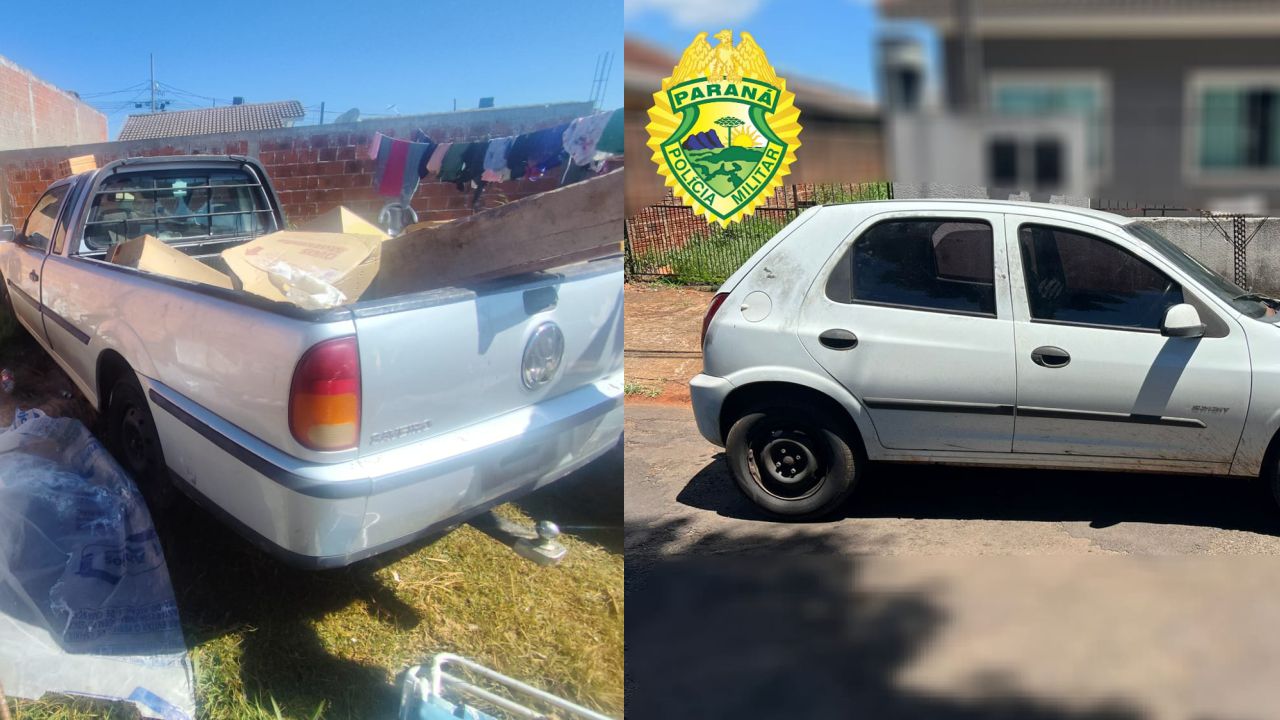 POLÍCIA MILITAR RECUPERA VEÍCULOS FURTADOS E PRENDE AUTORES EM APUCARANA