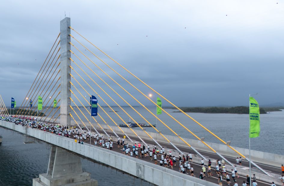 COM PONTE DE GUARATUBA, MARATONA INTERNACIONAL DO PARANÁ SE TORNA MARCO DO ESPORTE